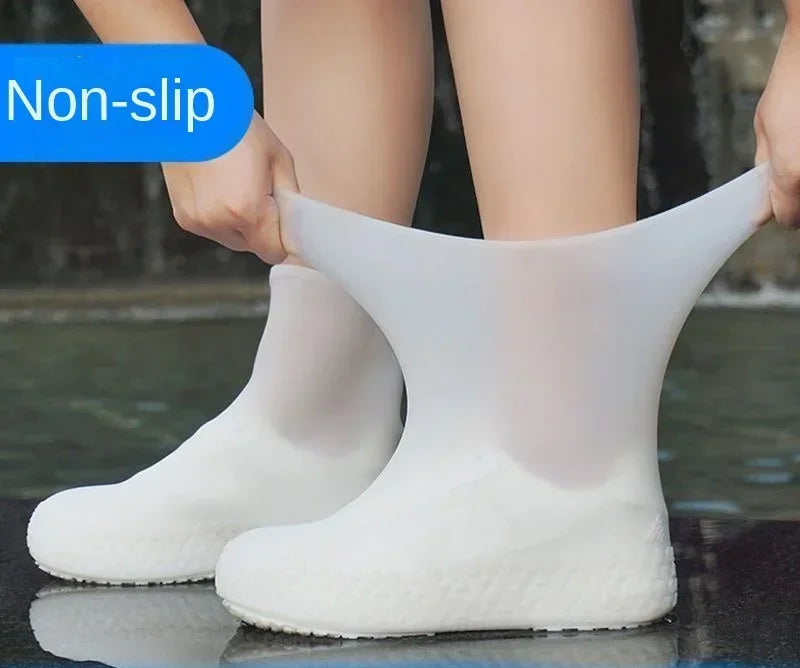 Noxord | RainShield Silicone Overshoes | Waterproof & Non-slip | Reusable Rain Covers | For Shoe Size 34–45 | Outdoor Rain Protection