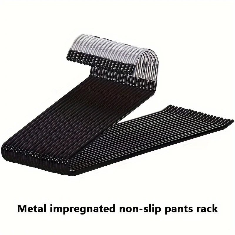 Kalsten | Clothoria | Open Pants Hangers | Space-Saving & Stable | Metal with Anti-Rust Coating