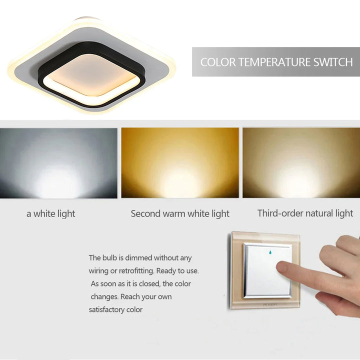 LED Ceiling Lights Chandelier Modern Ceiling LED Light for Room Surface Mounted Bedroom Living Room Corridor Balcony Lights | Kalsten