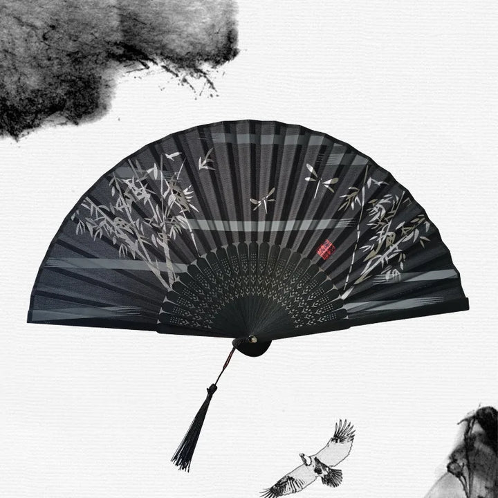Traditional Japanese Style Floral Hand Fan | Kalsten