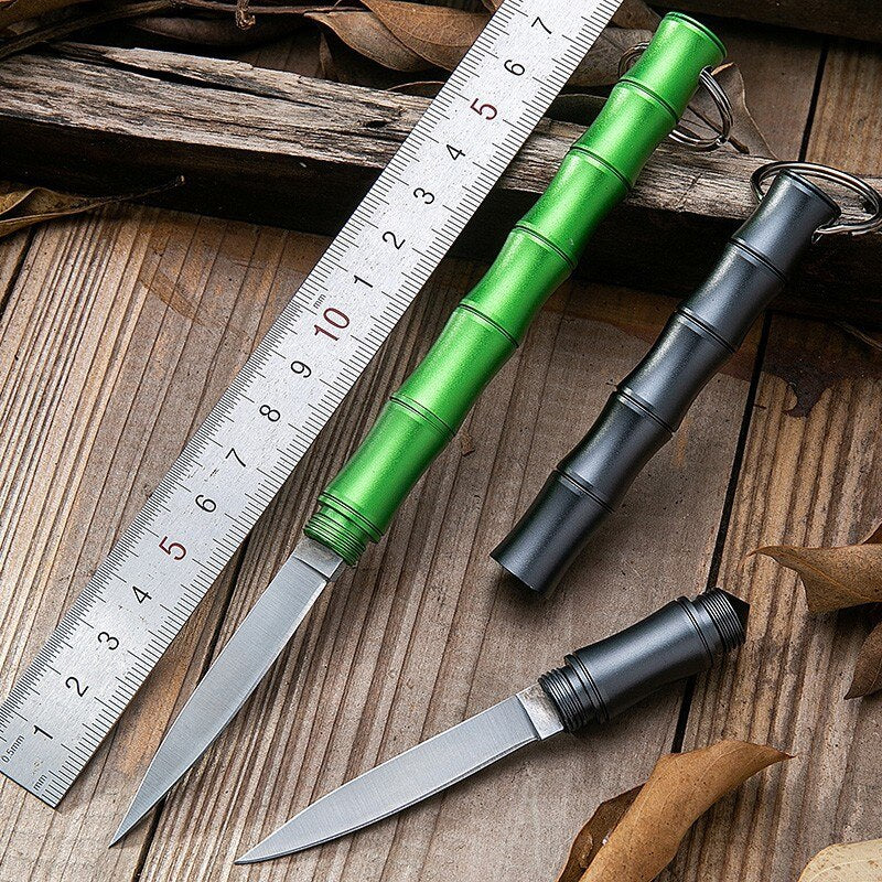 Bamboo Portable Self Defense Camping Knife | Kalsten