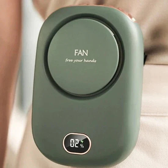 Ultraportable hands-free cooling fan | Kalsten