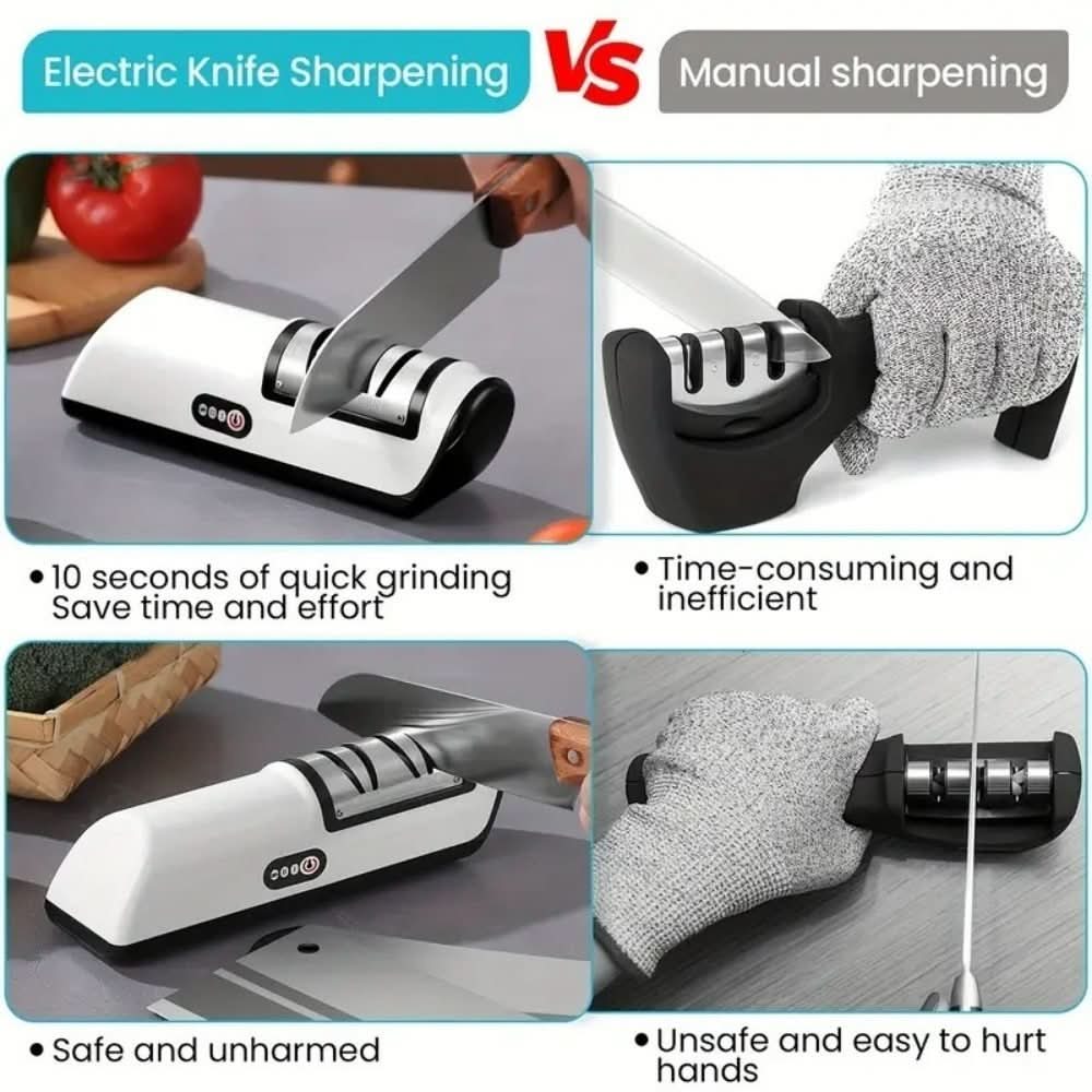 Kalsten | Rechargeable 2-Stage Knife Sharpener