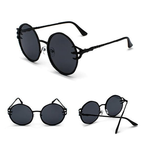 Skull Claw Round Sunglasses | Kalsten