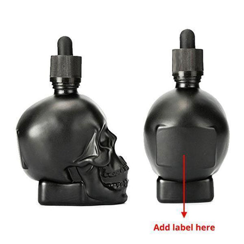 Skull Glass Dropper Bottle | Kalsten