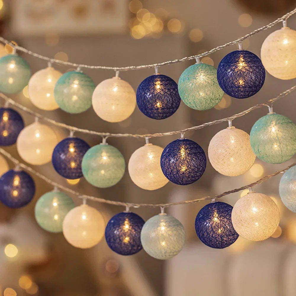 Kalsten | Cotton Ball Garland
