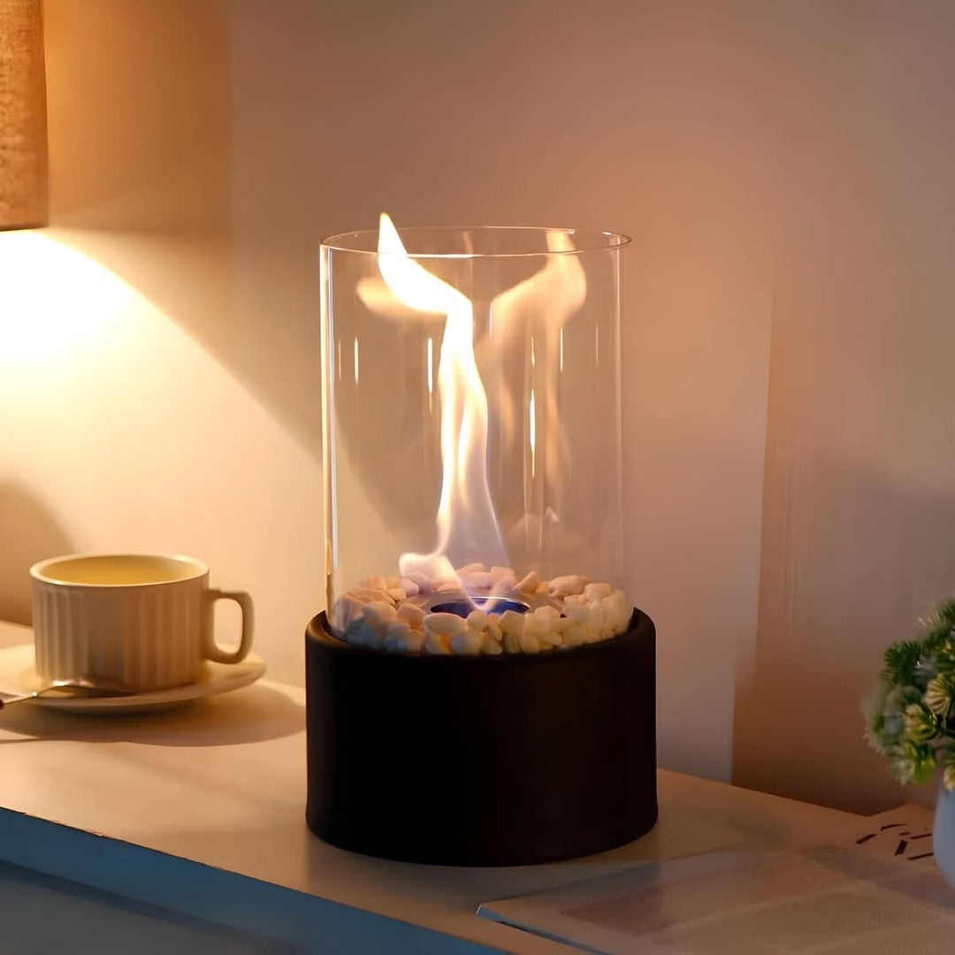 Kalsten | Table fireplace without smoke for stylish indoor & outdoor use