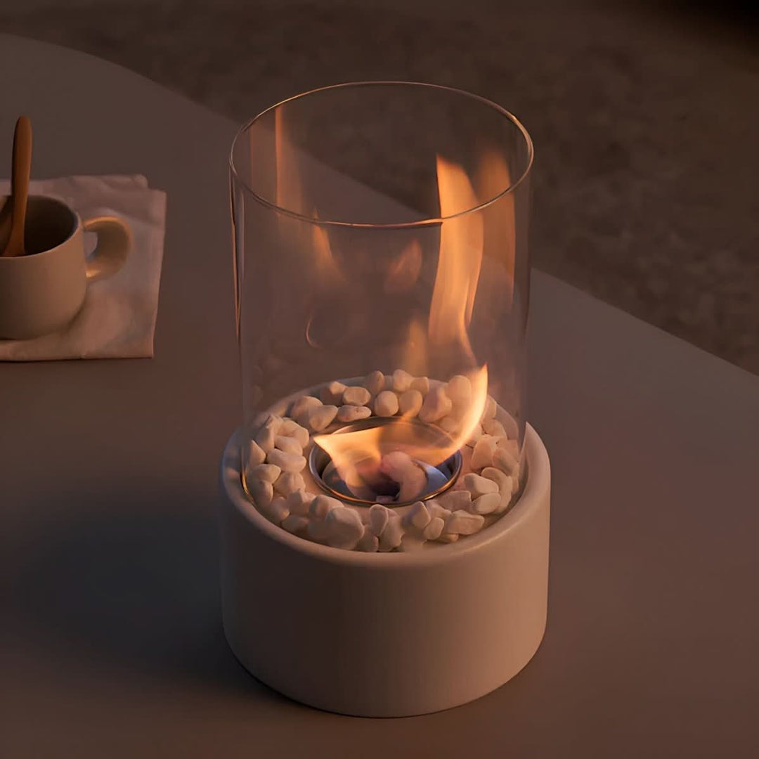 Kalsten | Table fireplace without smoke for stylish indoor & outdoor use