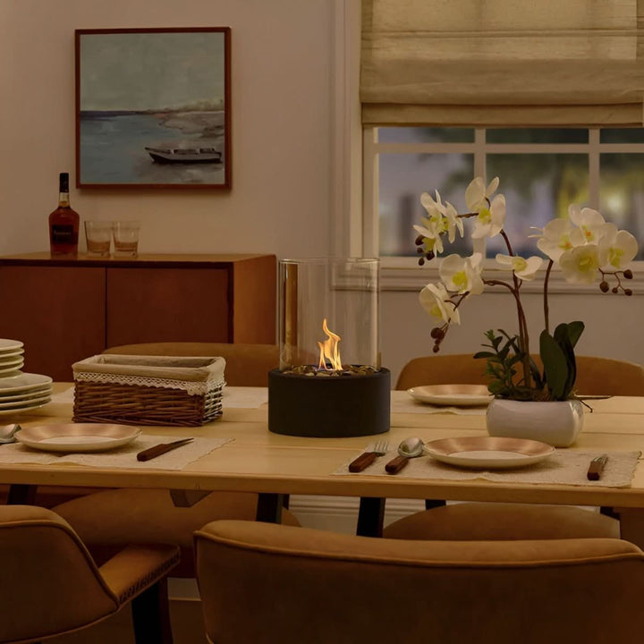 Kalsten | Table fireplace without smoke for stylish indoor & outdoor use