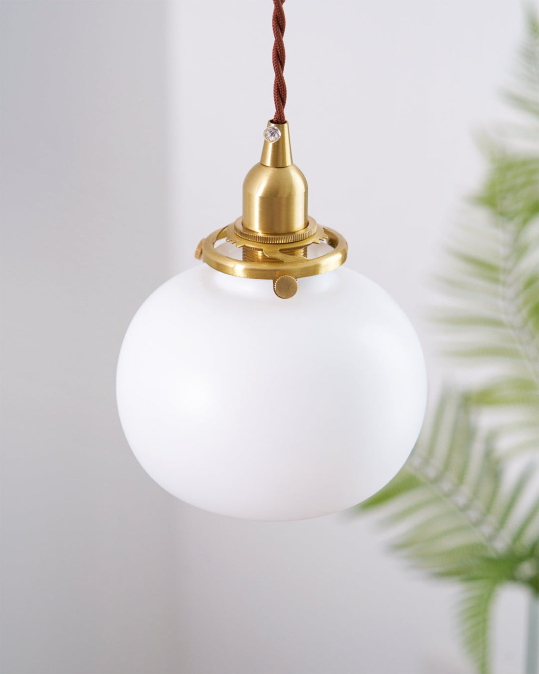 Small Retro Handmade Glass Pendant Light 5.1' | Kalsten