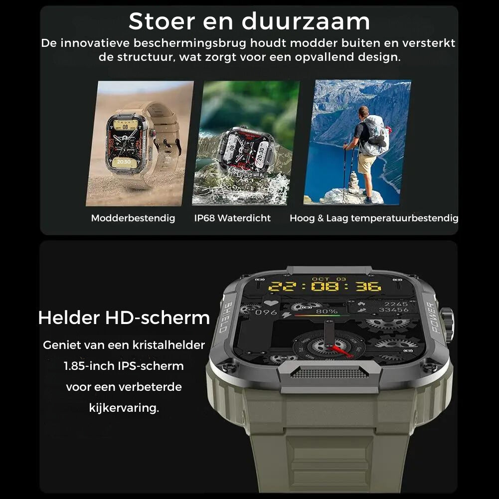 BlazeX Pro™ - The strongest smartwatch on the market! Suitable for IOS & Android! Noxord