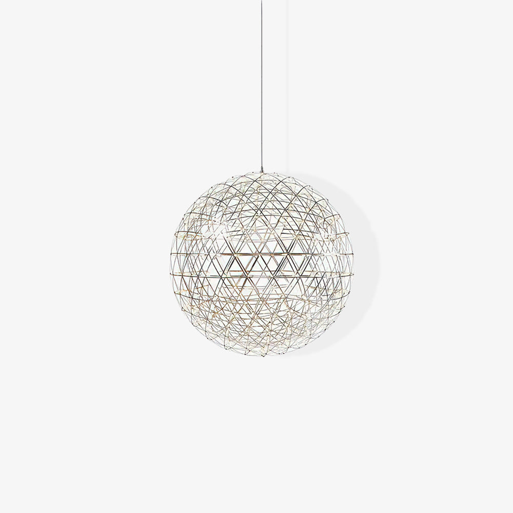 Silver Spark Ball Drop light Pendant Light | Kalsten