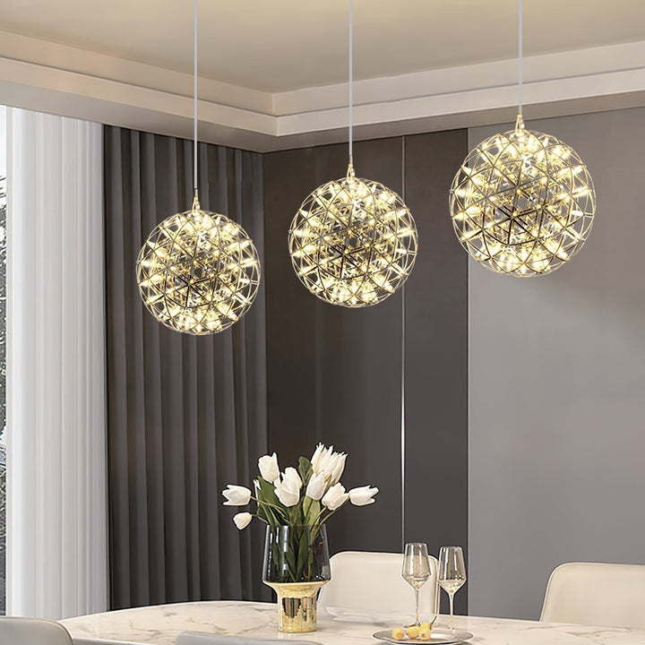Gold Spark Ball Droplight Pendant Light | Noxord