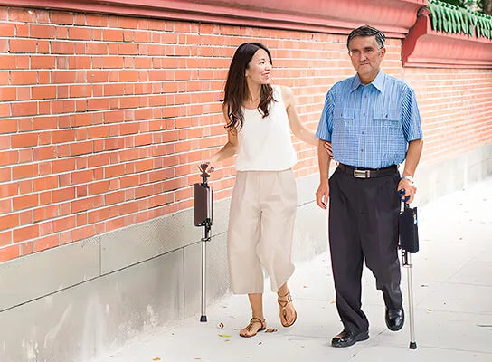 SitWalk Folding Walking Stick – Walking Stick with Sitting Function and Ergonomic Grip | Kalsten