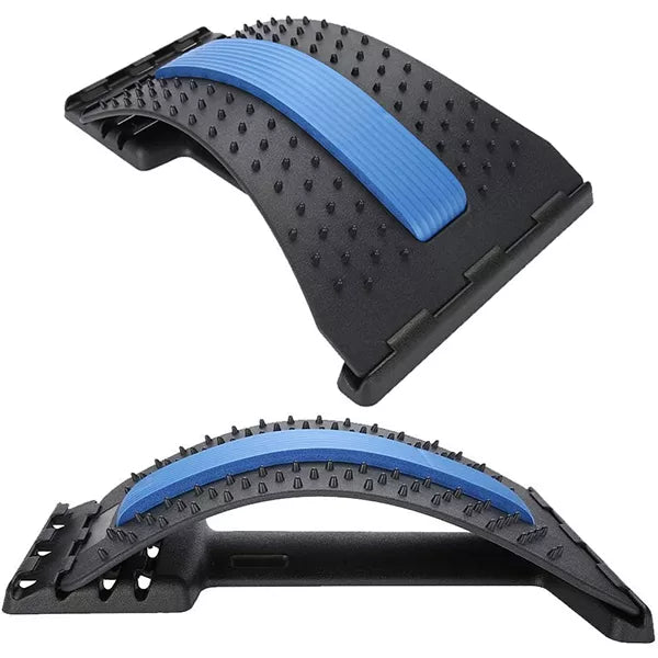 SpineEase | Adjustable back stretcher & lumbar acupressure massager for instant pain | Kalsten