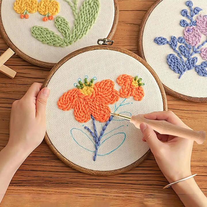 Kalsten | Stick-Punch Needle Set – Complete Set for Creative Stitch Projects