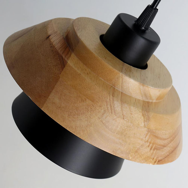 Stone Wood Droplight Pendant Lamp | Noxord