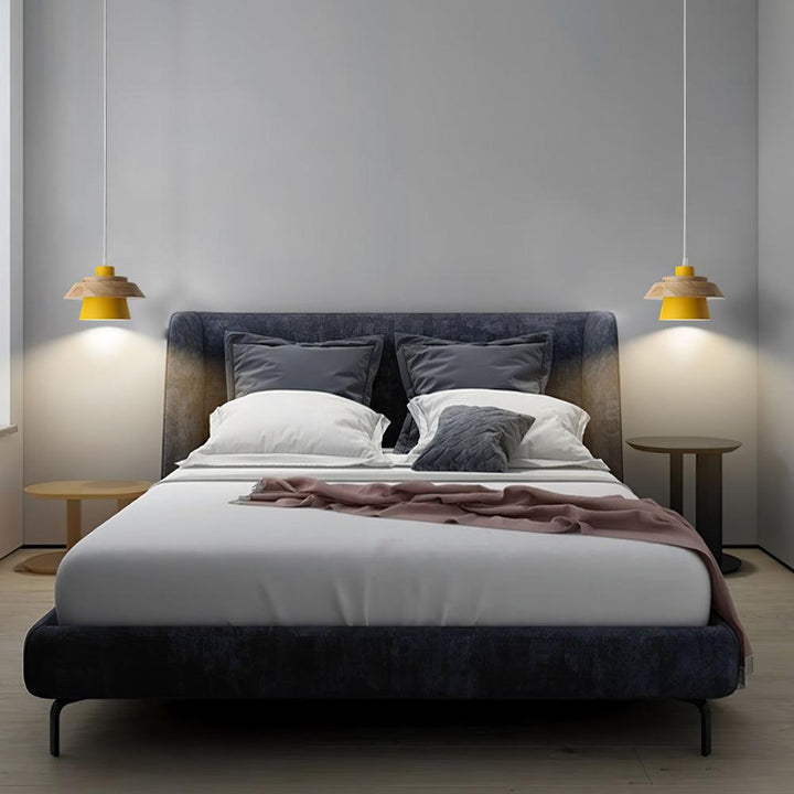 Stone Wood Droplight Pendant Lamp | Noxord