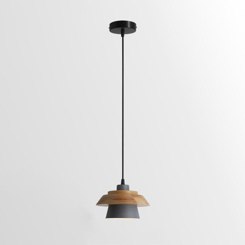 Stone Wood Droplight Pendant Lamp | Noxord