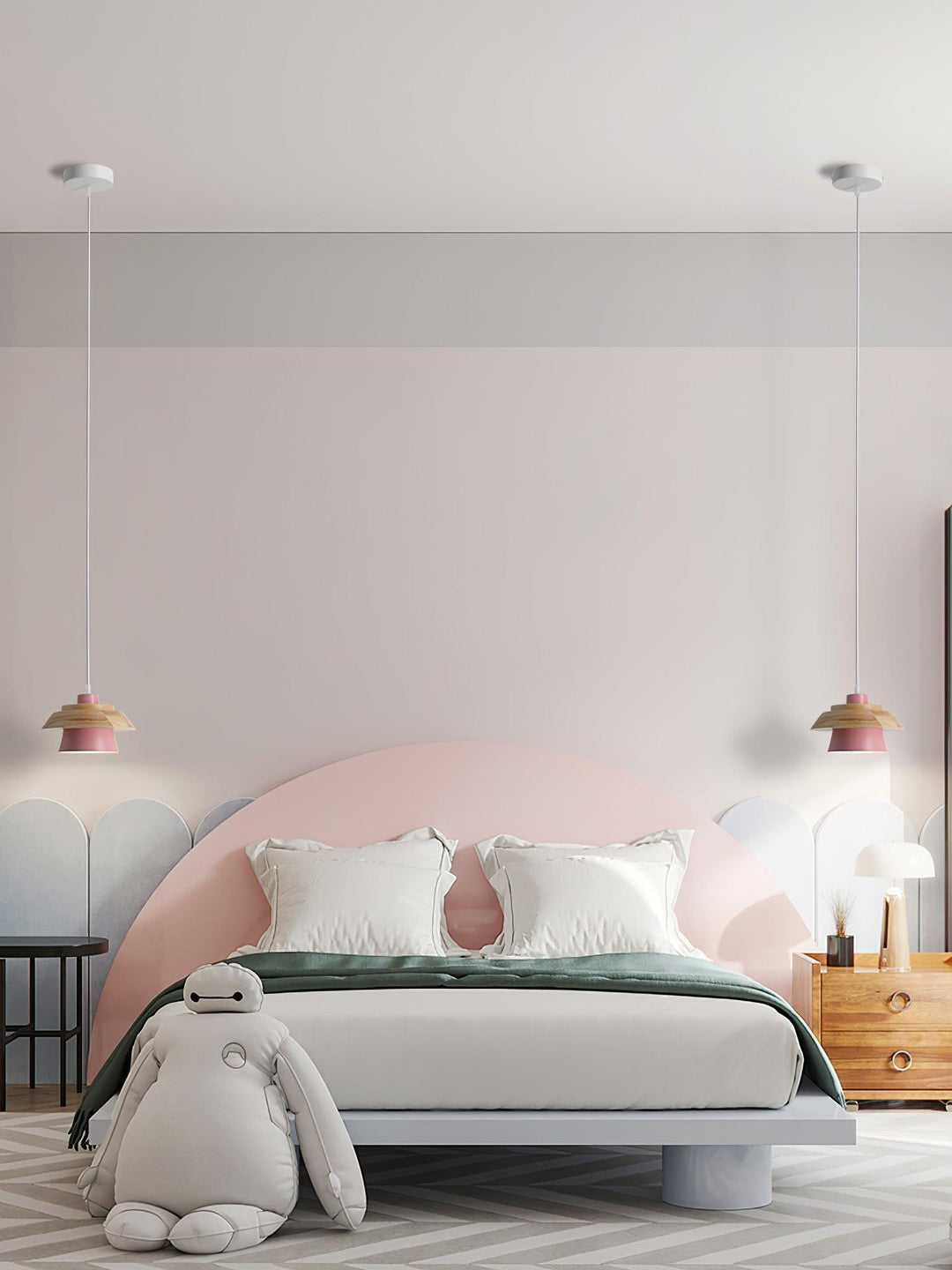 Stone Wood Droplight Pendant Lamp | Noxord
