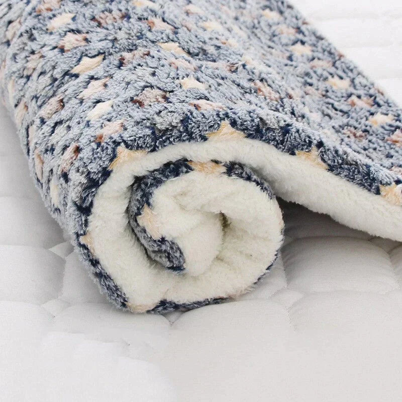 Plush Washable Dog Blanket Pet Cushion Noxord