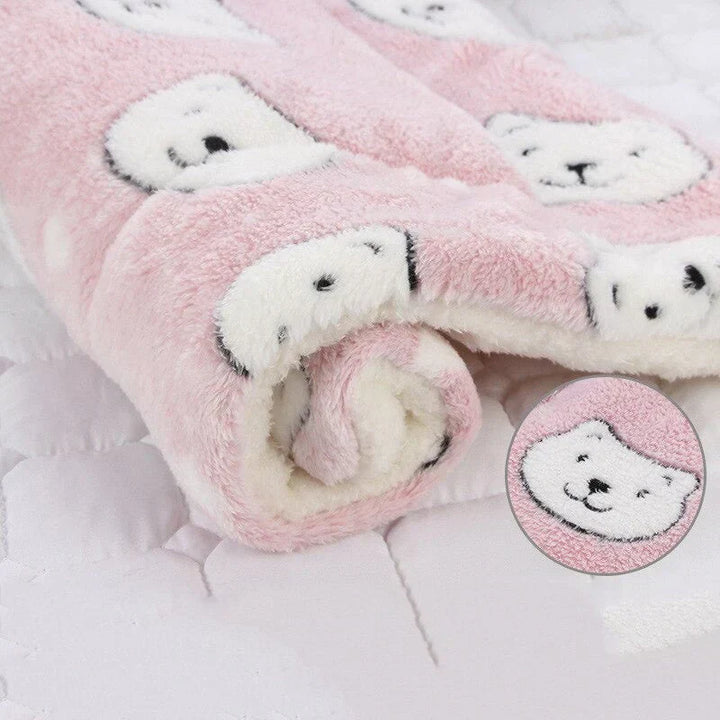 Plush Washable Dog Blanket Pet Cushion Noxord