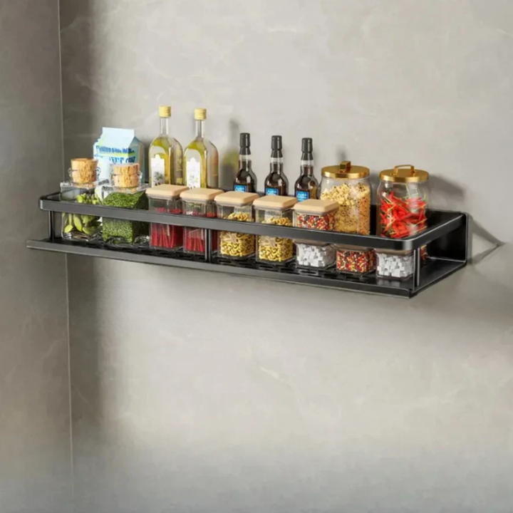 Kalsten | Wall Shelf Metal Kitchen Storage Organiser