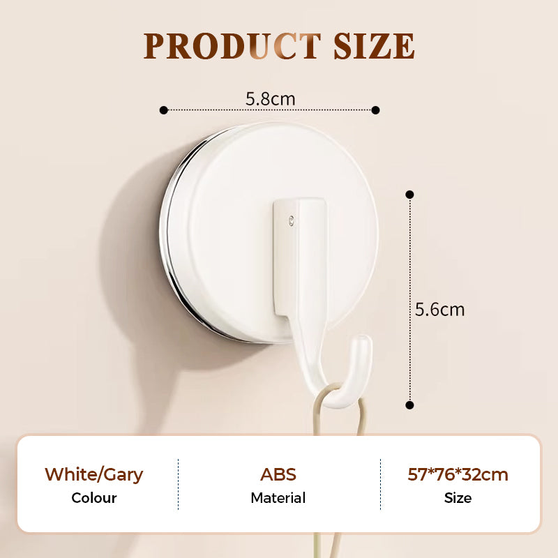 Suction cup hooks without drilling – set of 3 | Kalsten