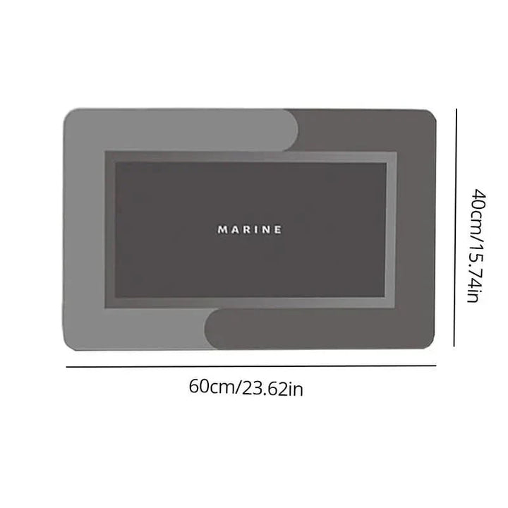 Kalsten | Super Absorbent Bathroom Mat 40×60 cm, Non-Slip & Comfortable