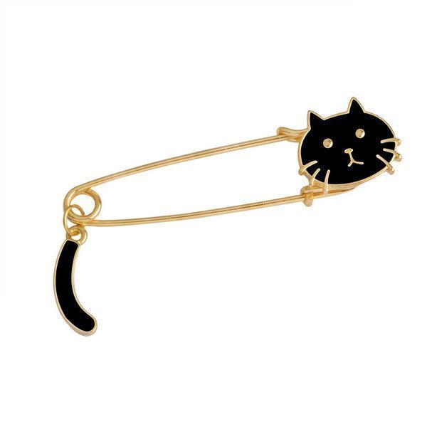 Swishing Tail Cat Pins | Kalsten