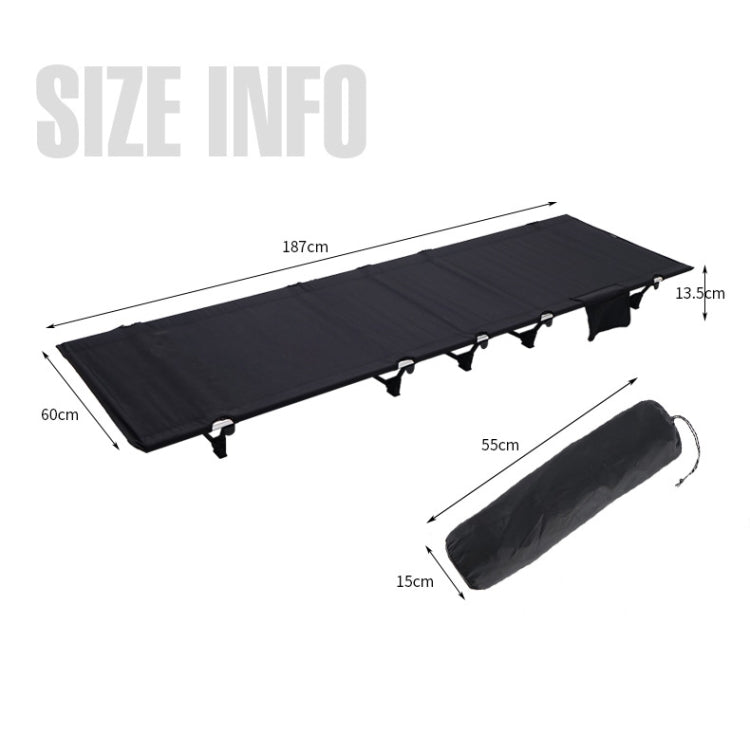Kalsten | CLS Outdoor Lightweight Folding Bed Camping Simple Leisure Bed