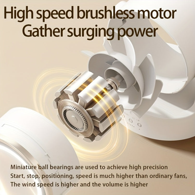 3 In 1 Multifunctional Desktop Fan with LED Light Cosmetic Mirror USB Plug Non-Oscillating | Kalsten