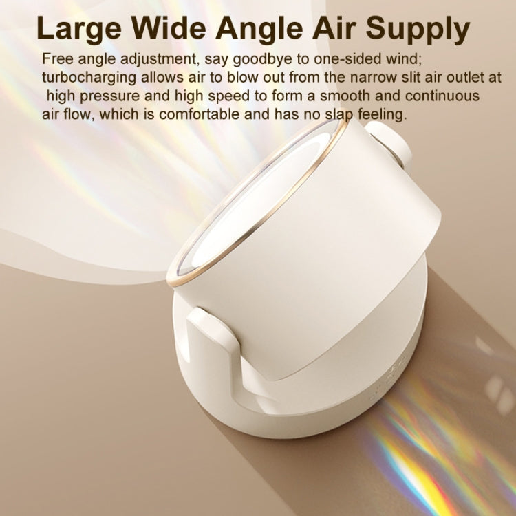 3 In 1 Multifunctional Desktop Fan with LED Light Cosmetic Mirror USB Plug Non-Oscillating | Kalsten