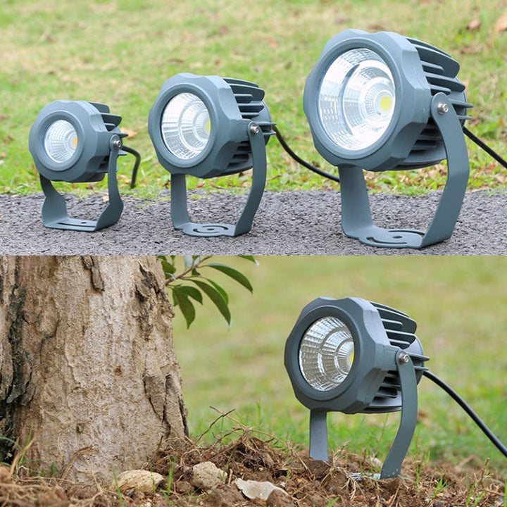 Kalsten | LED Floodlight COB Outdoor Waterproof Spotlight Billboard Lights Garden Lamp, Color: 20W 7 Colors
