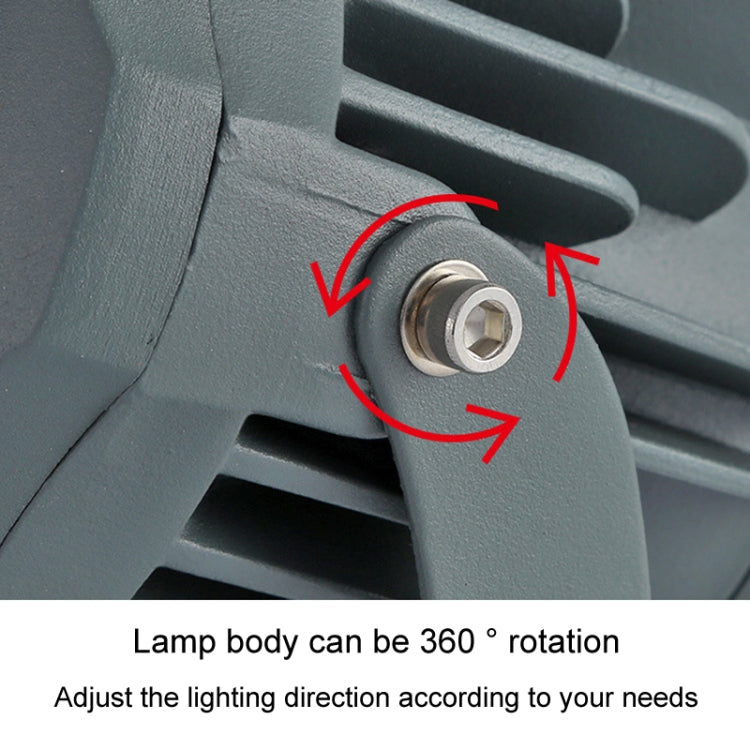 Kalsten | LED Floodlight COB Outdoor Waterproof Spotlight Billboard Lights Garden Lamp, Color: 30W 4 Colors Selection 1