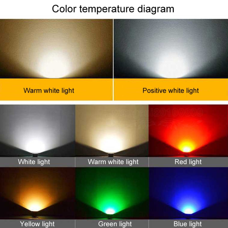 Kalsten | LED Floodlight COB Outdoor Waterproof Spotlight Billboard Lights Garden Lamp, Color: 30W 4 Colors Selection 1