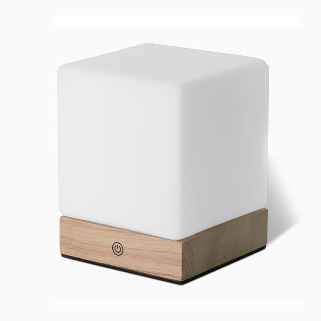 GlowCube Wireless LED Table Lamp – Modern and Energy Efficient Noxord