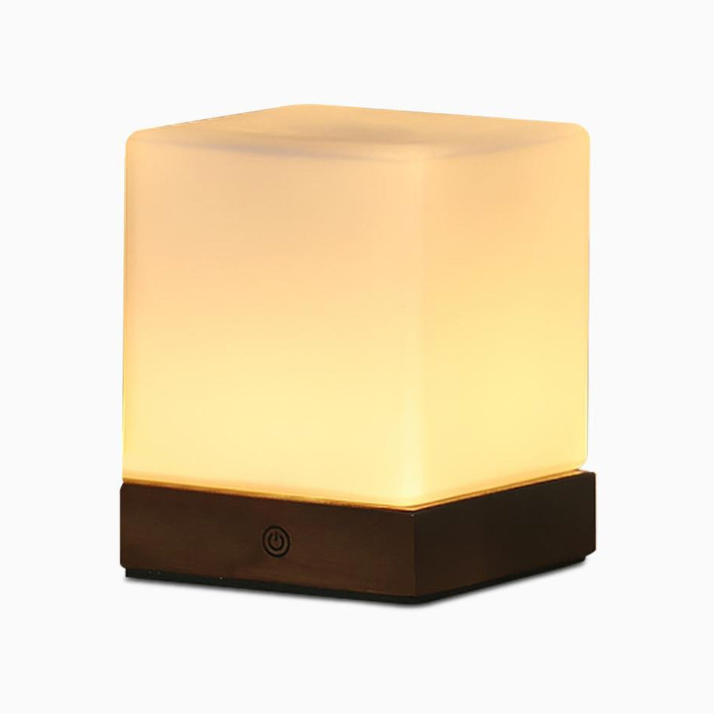 GlowCube Wireless LED Table Lamp – Modern and Energy Efficient Noxord