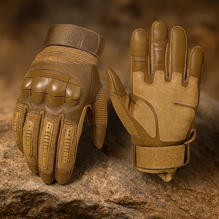 Tactical Work Gloves with Hard Knuckles Breathable Shockproof Kalsten