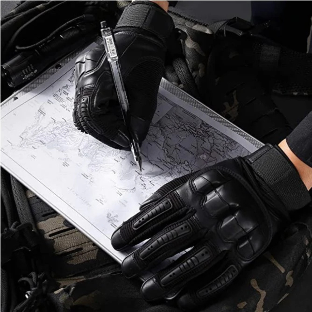 Tactical Work Gloves with Hard Knuckles Breathable Shockproof Kalsten
