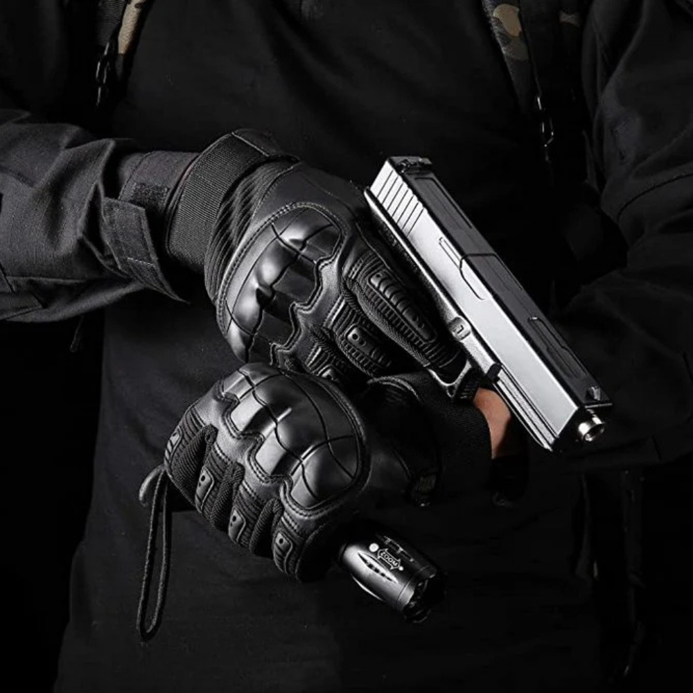 Tactical Work Gloves with Hard Knuckles Breathable Shockproof Kalsten