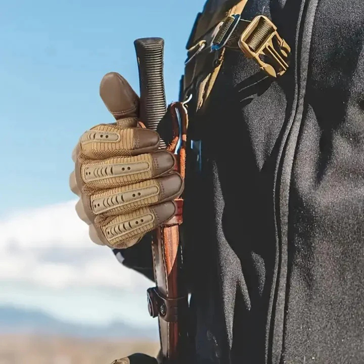Tactical Work Gloves with Hard Knuckles Breathable Shockproof Kalsten