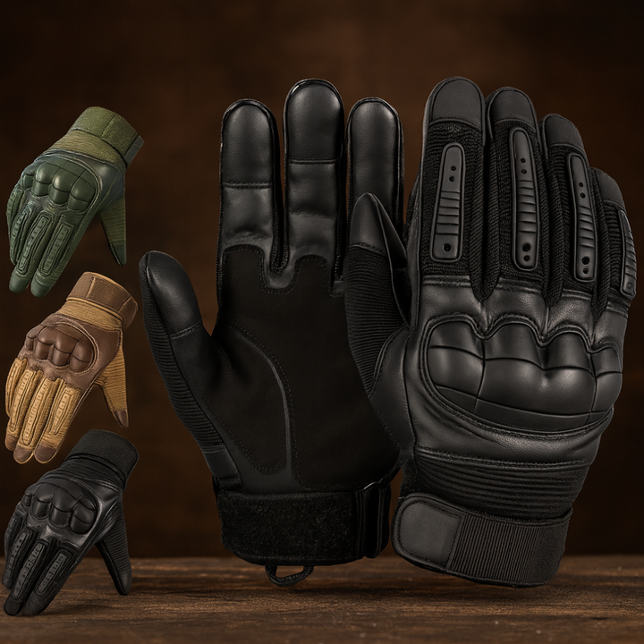 Tactical Work Gloves with Hard Knuckles Breathable Shockproof Kalsten