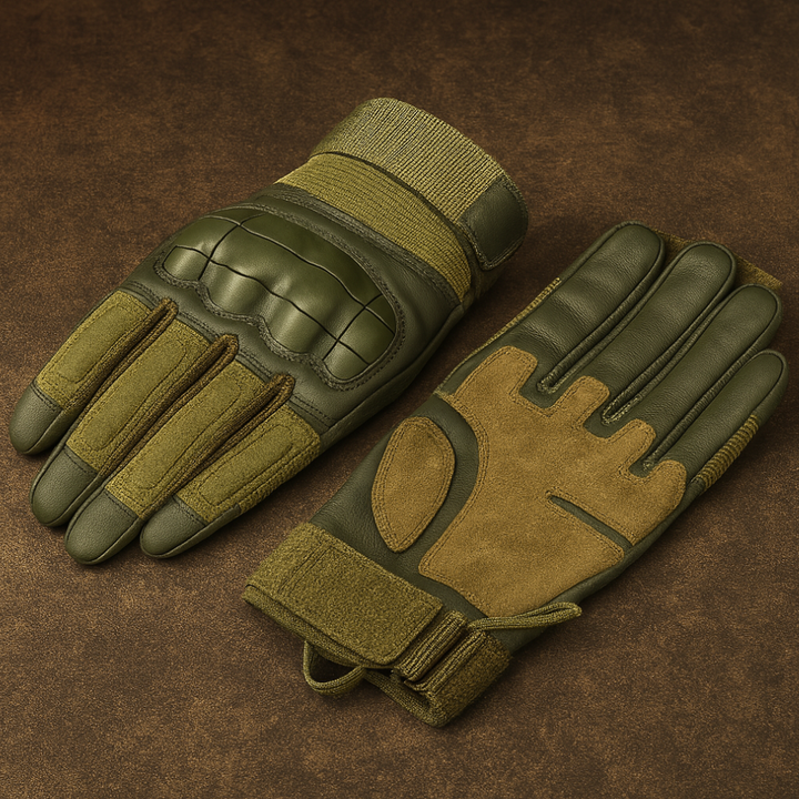 Tactical Work Gloves with Hard Knuckles Breathable Shockproof Kalsten