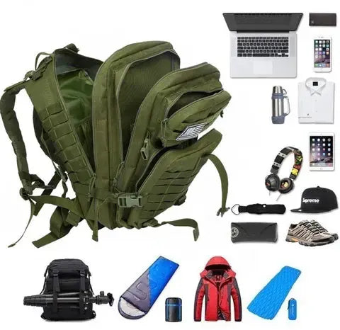 50-Liter-Tactical Backpack for Outdoor and Travel | Kalsten