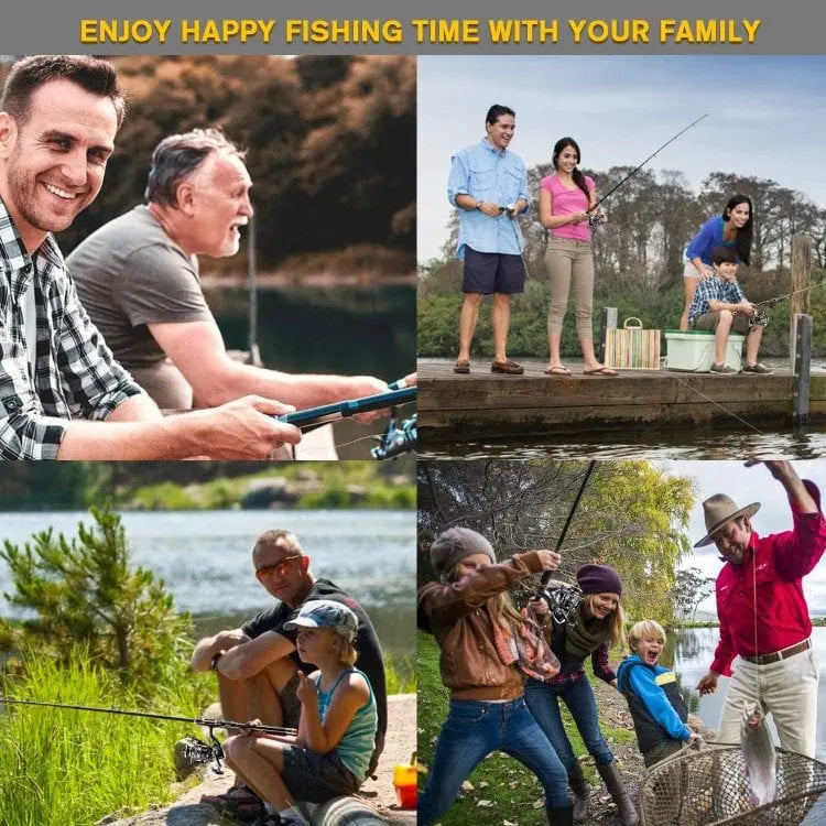 Kalsten | Telescopic Fishing Rod – Compact & easy to transport