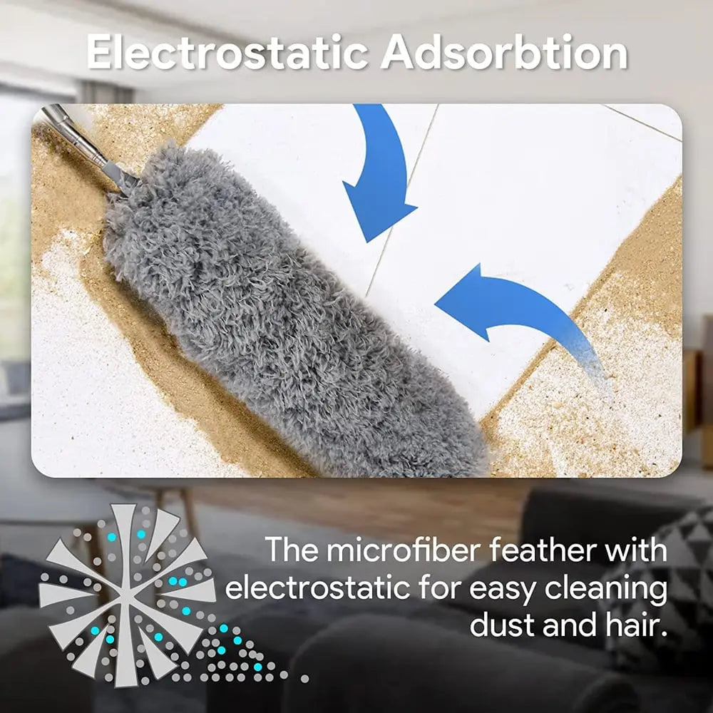Extra-Long Telescopic Microfibre Duster
