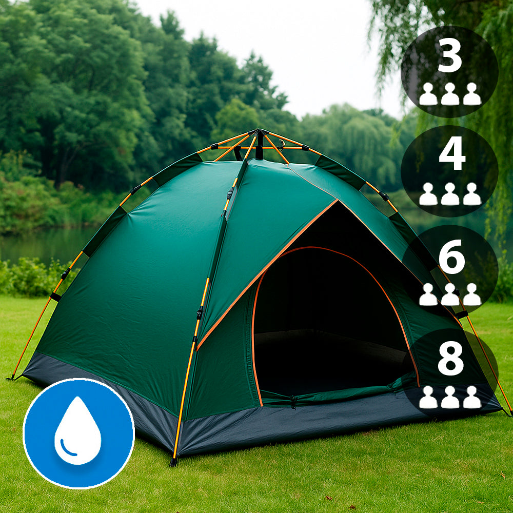 Quick-Up-Tent for 3–8 Persons | Kalsten