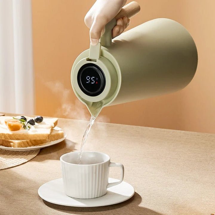 Thermal pitcher with temperature display 1 L | Kalsten