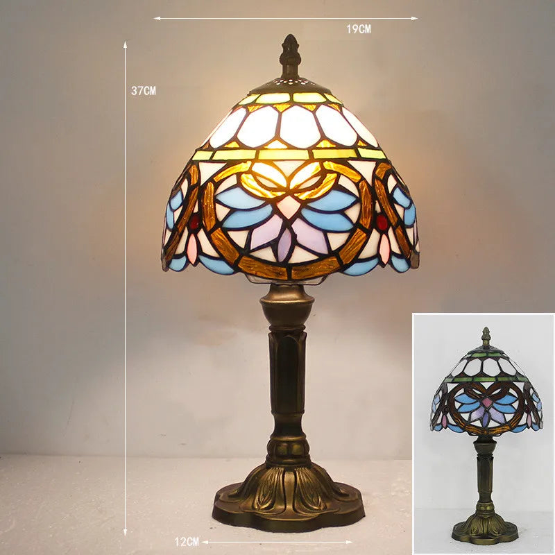 Luminara Éclat - Tiffany Desk Table Lamp Noxord